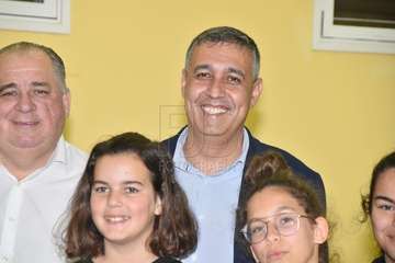 Visita de apyo a los grupos murgueros de Telde (Foto Francisco Javier Santana)